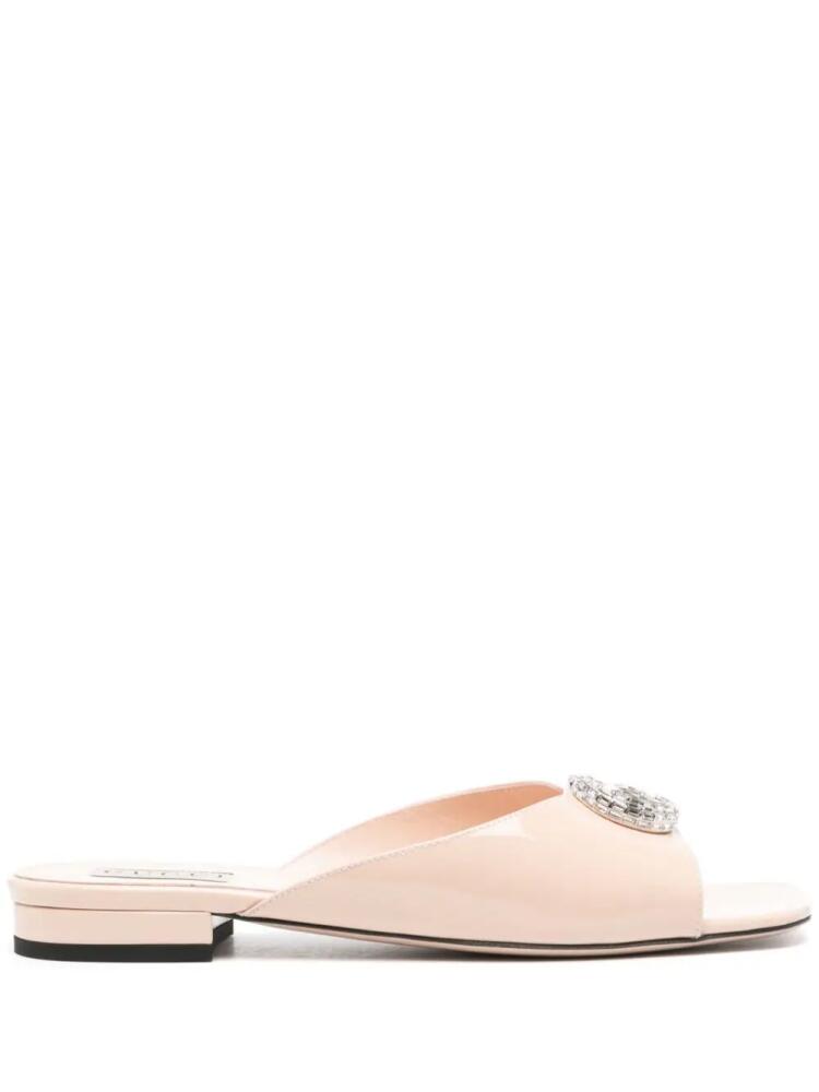 Gucci Double G flat sandals - Pink Cover