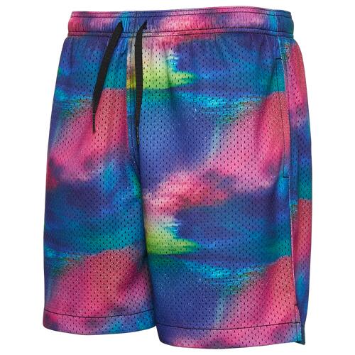 LCKR Brentwood Mesh Shorts - Mens Blue/Multi Cover