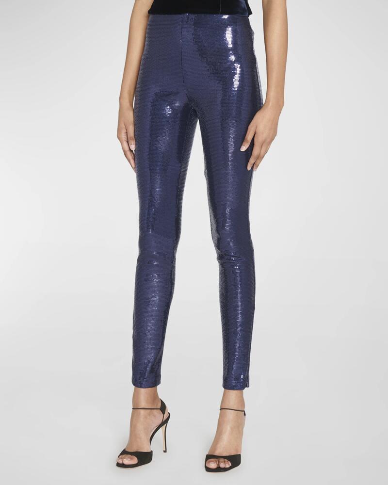 Giorgio Armani Sequin Ankle Leggings Cover