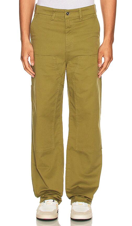 SATURDAYS NYC Morris Canvas Carpenter Pant in Green Cover