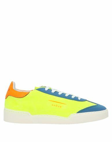 Ghōud Venice Man Sneakers Yellow Soft Leather Cover