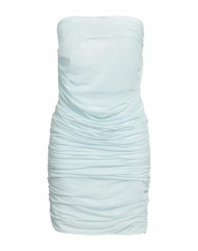 Des_phemmes Woman Mini dress Sky blue Nylon Cover