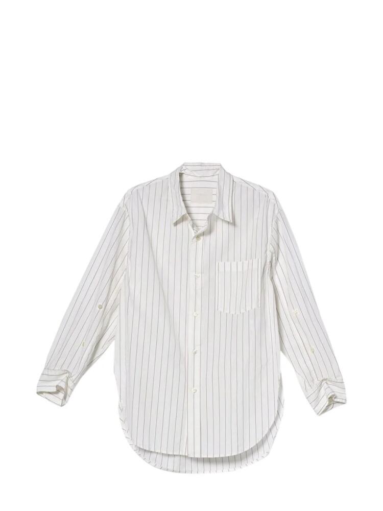 Citizens of Humanity Kayla striped cotton shirt - White Cover