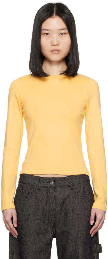 FLORE FLORE Yellow Max Long Sleeve T-Shirt Cover