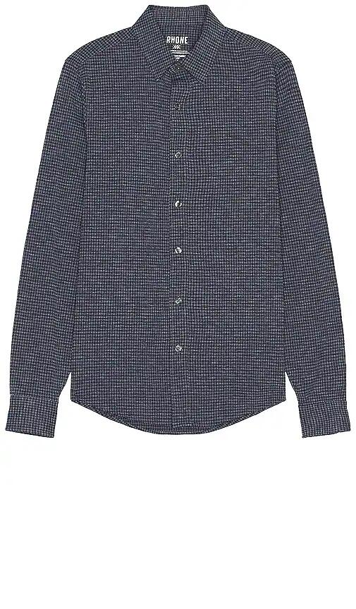 Rhone Commuter Slim Fit Shirt in Blue Cover