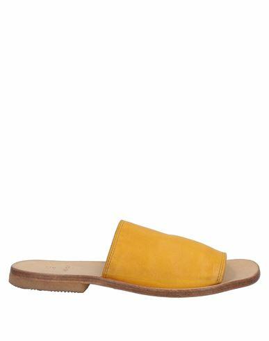 Moma Woman Sandals Yellow Calfskin Cover