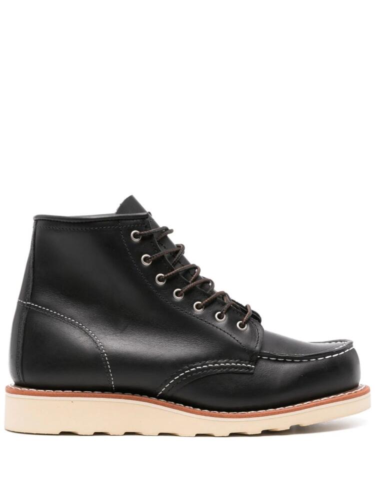 Red Wing Shoes 6-inch leather boots - Black Cover