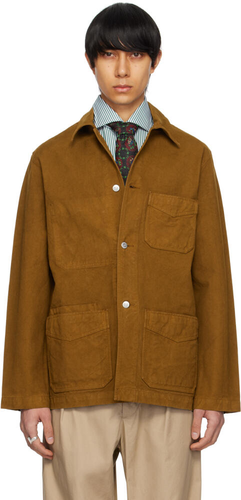 Drake's Brown Five-Pocket Jacket Cover