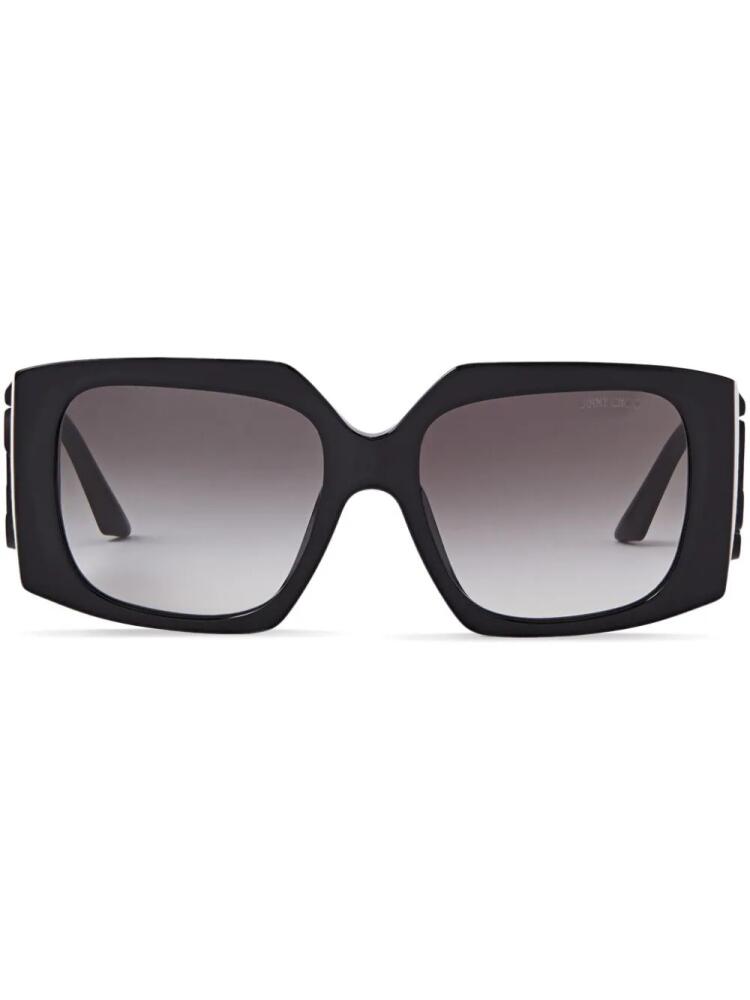 Jimmy Choo Eyewear Ariana square-frame sunglasses - Black Cover