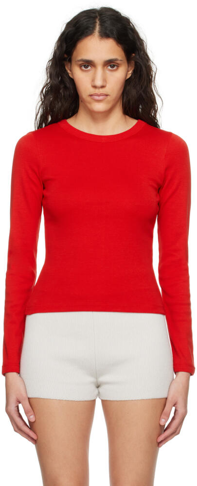 FLORE FLORE Red Max Long Sleeve T-Shirt Cover