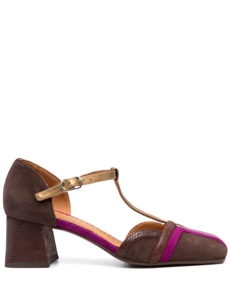 Chie Mihara Volai 55mm suede pumps - Brown Cover