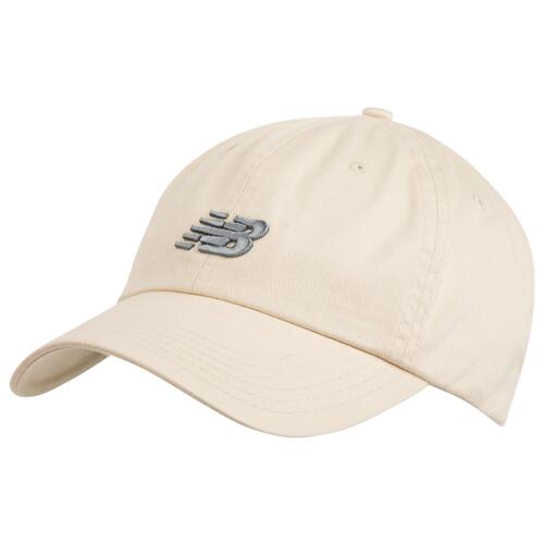 New Balance 6-Panel Curved Hat - Mens Linen/Linen Cover