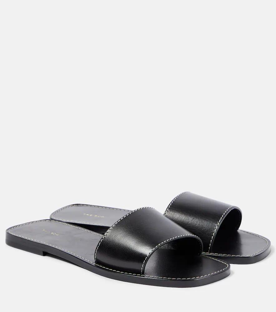 The Row Link leather slides Cover