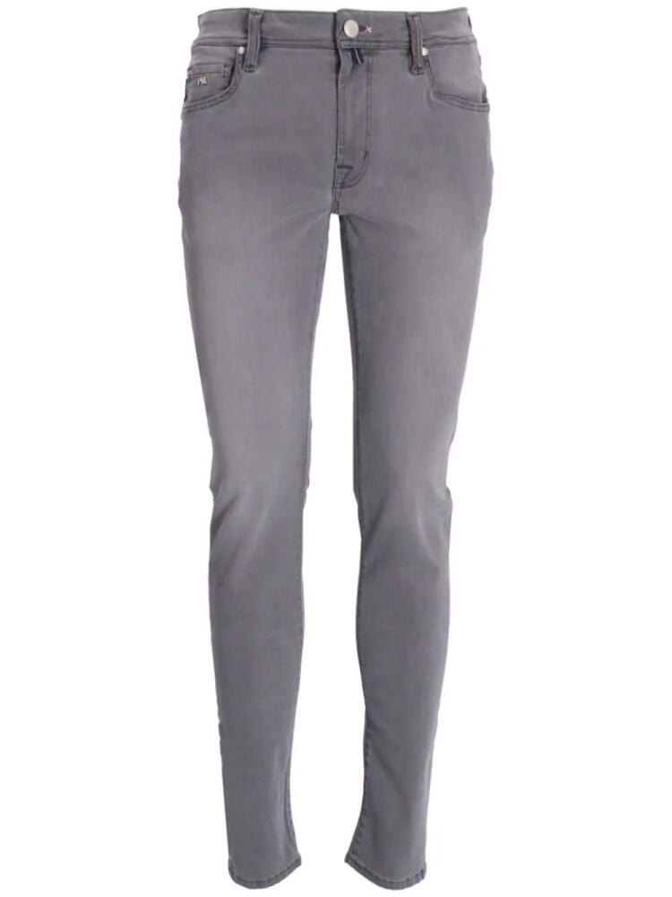 Sartoria Tramarossa mid-rise slim-fit jeans - Grey Cover