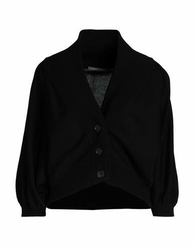 Alberta Ferretti Woman Cardigan Black Virgin Wool Cover