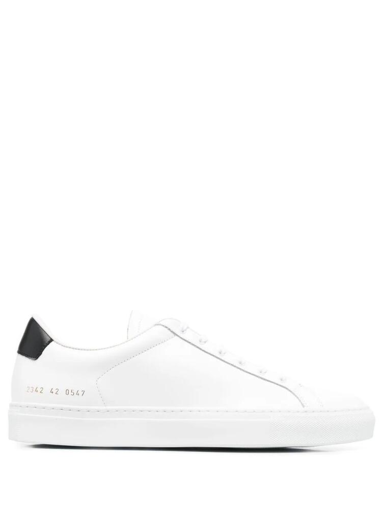 Common Projects leather low-top sneakers - White Cover