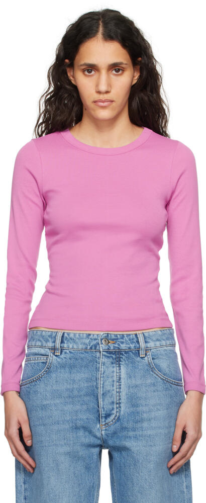 FLORE FLORE Pink Max Long Sleeve T-Shirt Cover