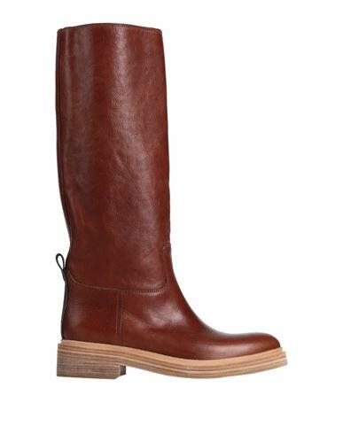 Brunello Cucinelli Woman Boot Tan Leather Cover