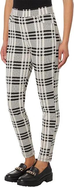 Sanctuary Runway Ponte Leggings with Functional Pockets (Moonlight Plaid) Women's Casual Pants Cover