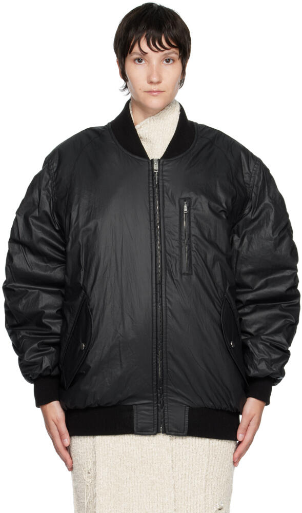 Isabel Marant Black Kayama Bomber Jacket Cover