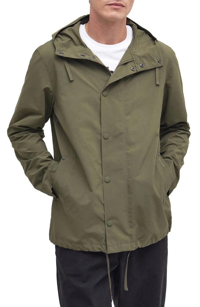 Barbour Quay Water Resistant Jacket in Pale Sage Cover