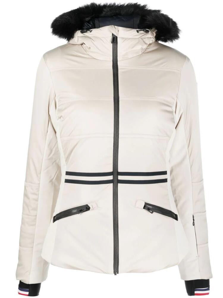 Rossignol ROC hooded ski jacket - Neutrals Cover