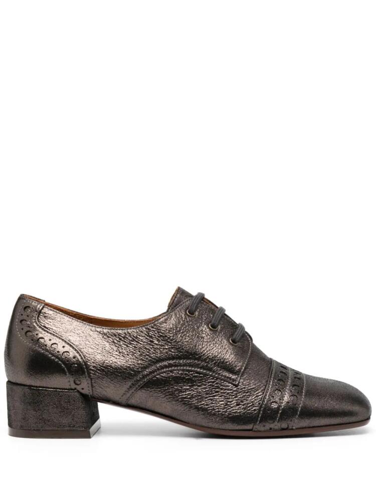 Chie Mihara Ikane 40mm lace-up leather brogues - Grey Cover