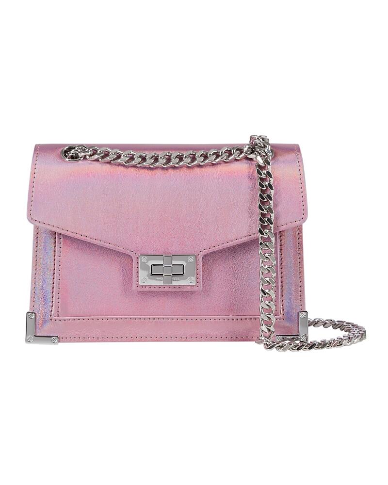 The Kooples Emily Iridescent Leather Chain Bag Cover