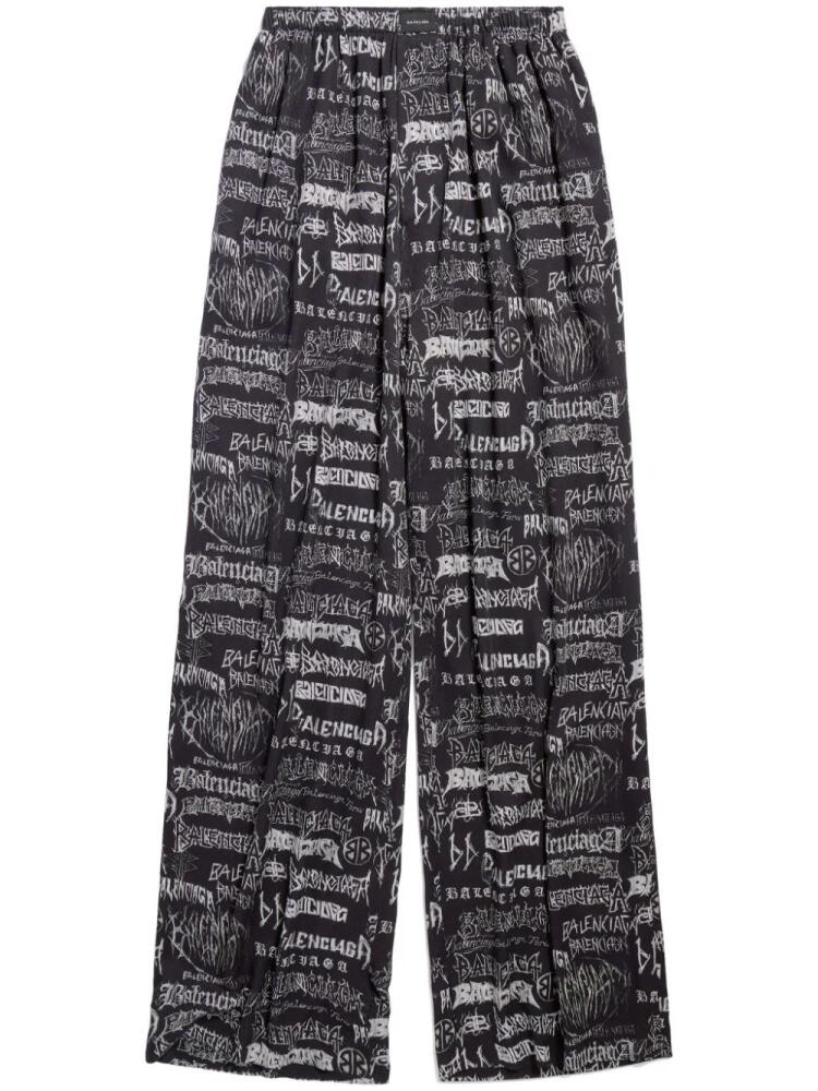 Balenciaga DIY Metal pyjama pants - Black Cover