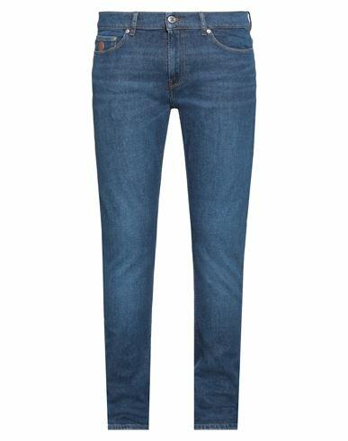 Trussardi Man Jeans Blue Cotton, Elastane Cover