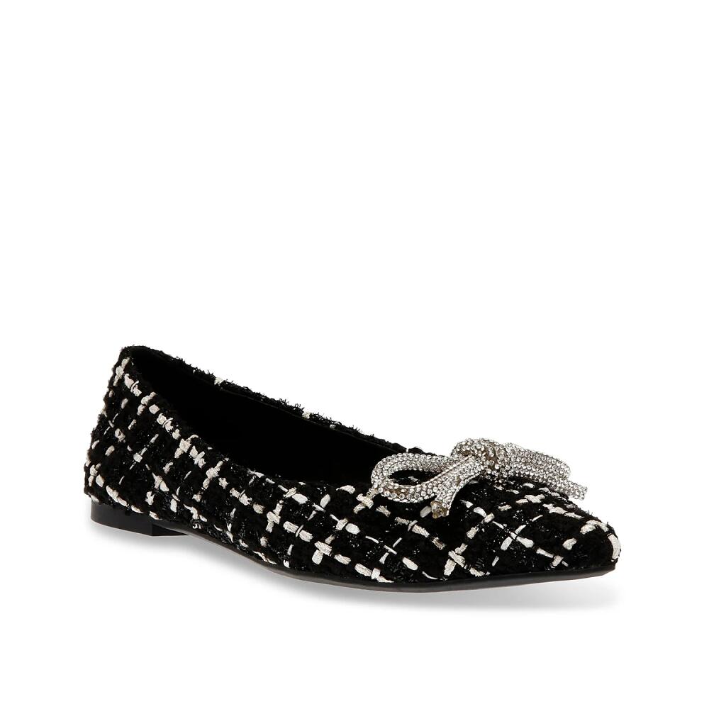 Steve Madden Elina Flat | Women's | Black/White Cover