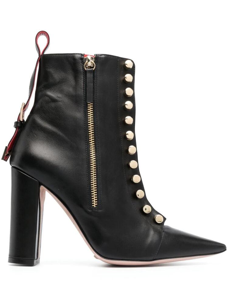 HARDOT buckle-detail leather ankle boots - Black Cover