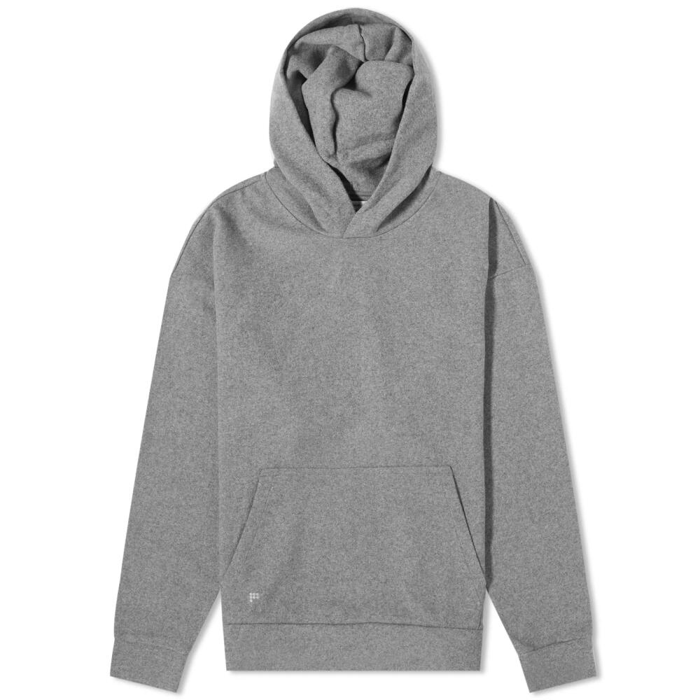 Pangaia Wool Jersey Hoodie in Volcanic Grey Cover