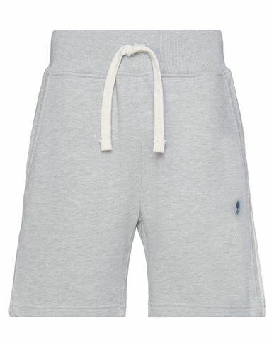 Hydrogen Man Shorts & Bermuda Shorts Light grey Cotton Cover