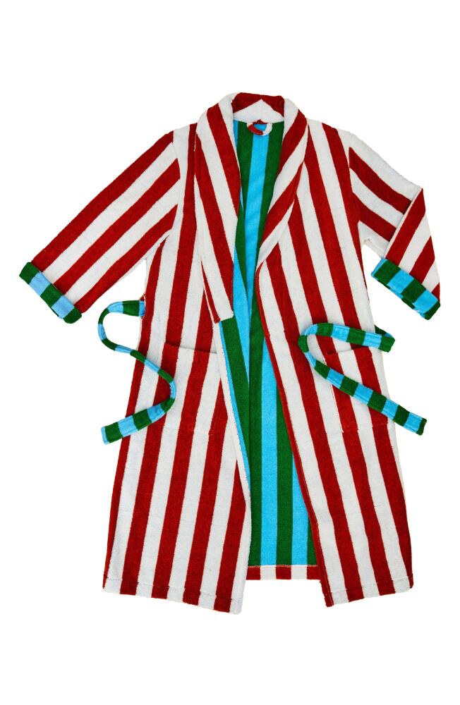 Dusen Dusen Field Stripe Terry Bathrobe Cover