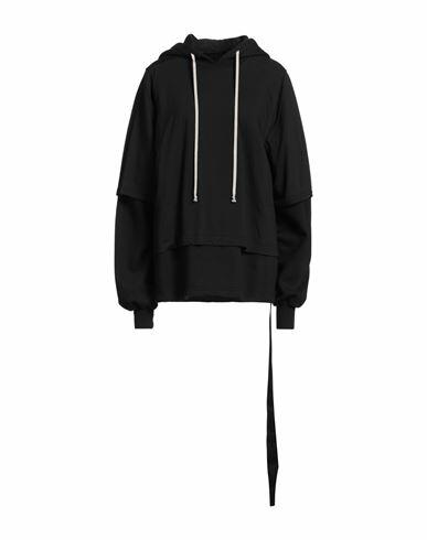 Drkshdw By Rick Owens Woman Sweatshirt Black Cotton Cover