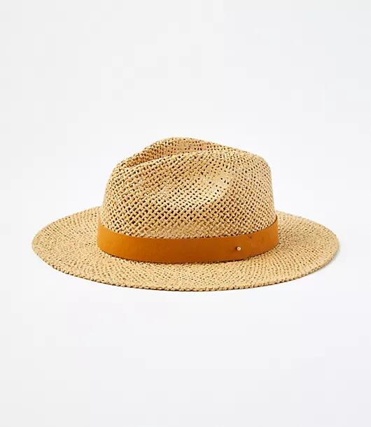 Loft Suede Band Straw Fedora Cover