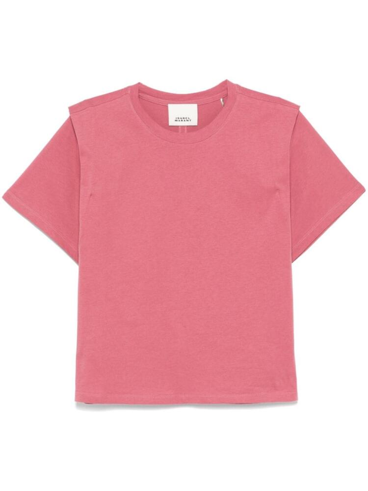 ISABEL MARANT Zelitos T-shirt - Pink Cover