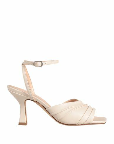 The Seller Woman Sandals Ivory Leather Cover