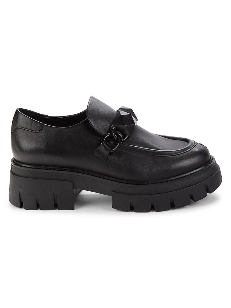 Ash Women's Leroy Chunky Bit Loafers - Black Cover