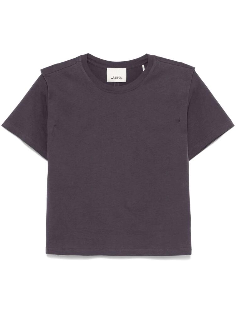 ISABEL MARANT Zelitos T-shirt - Purple Cover