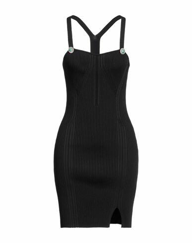 Roberto Cavalli Woman Mini dress Black Viscose, Polyester Cover