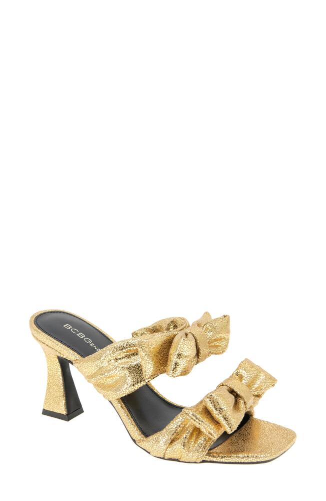 bcbg Ramira Slide Sandal in Gold Cover