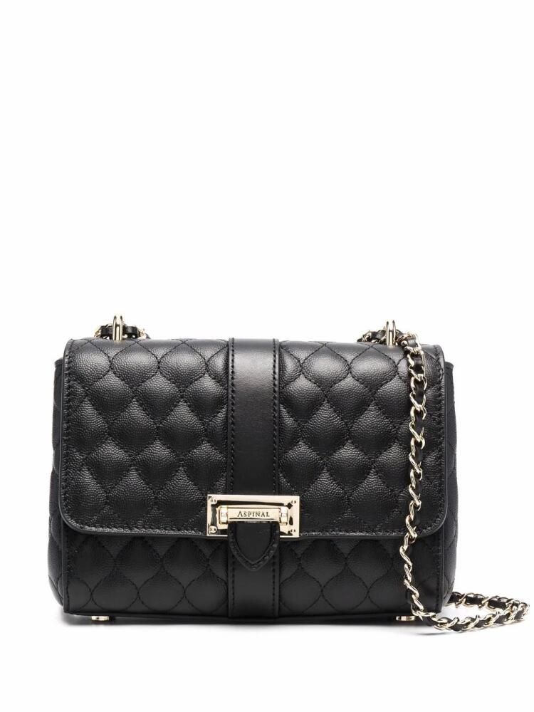 Aspinal Of London Lottie crossbody bag - Black Cover