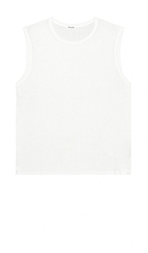 American Vintage Gamipy Tank in White Cover