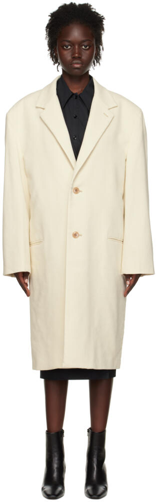 LEMAIRE Off-White Chesterfield Coat Cover