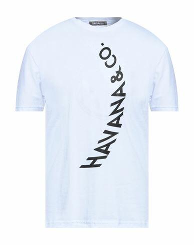 Havana & Co. Man T-shirt White Cotton Cover