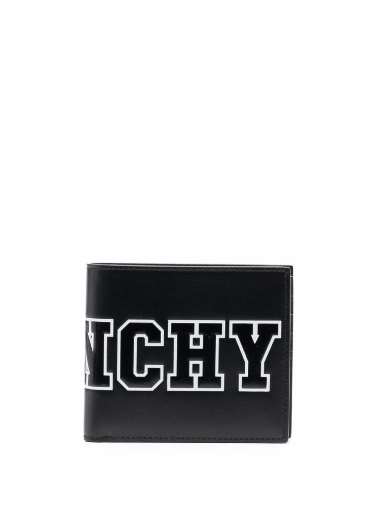 Givenchy logo-print bifold wallet - Black Cover