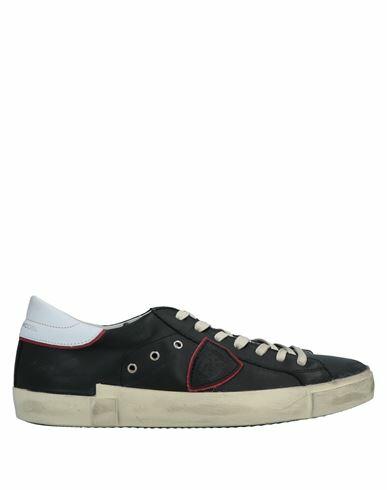 Philippe Model Man Sneakers Black Soft Leather Cover