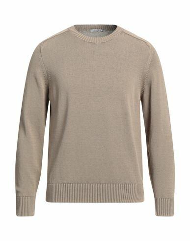 Circolo 1901 Man Sweater Khaki Cotton Cover